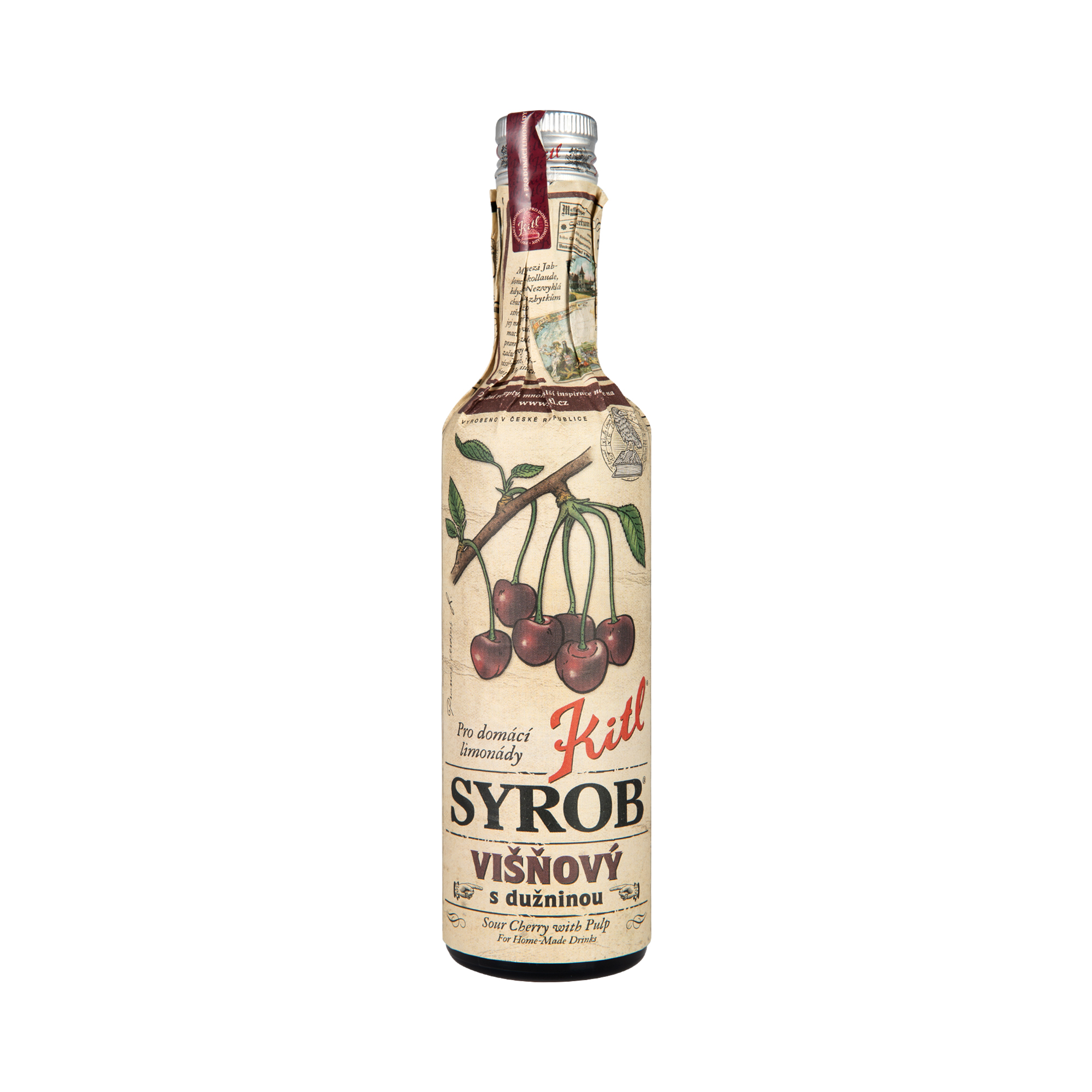 Kitl Syrob - Višeň s dužinou 500 ml Kitl