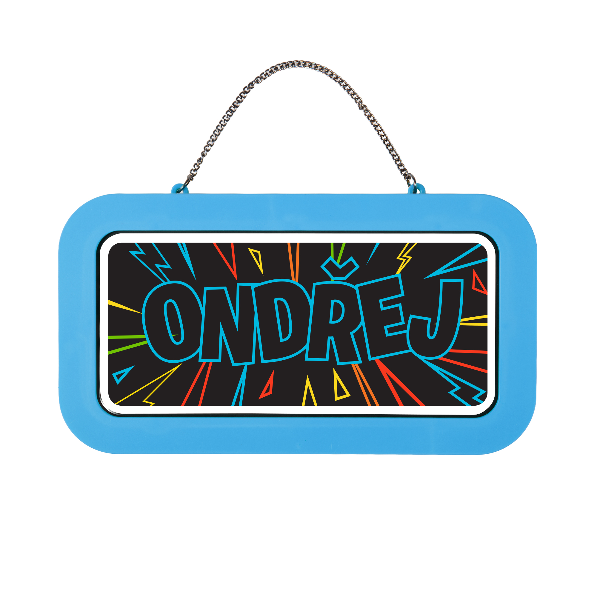 Neonová cedulka se jménem - Ondřej Albi