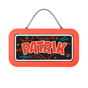 Neonová cedulka se jménem - Patrik Albi