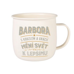Outdoorový hrnek - Barbora Albi