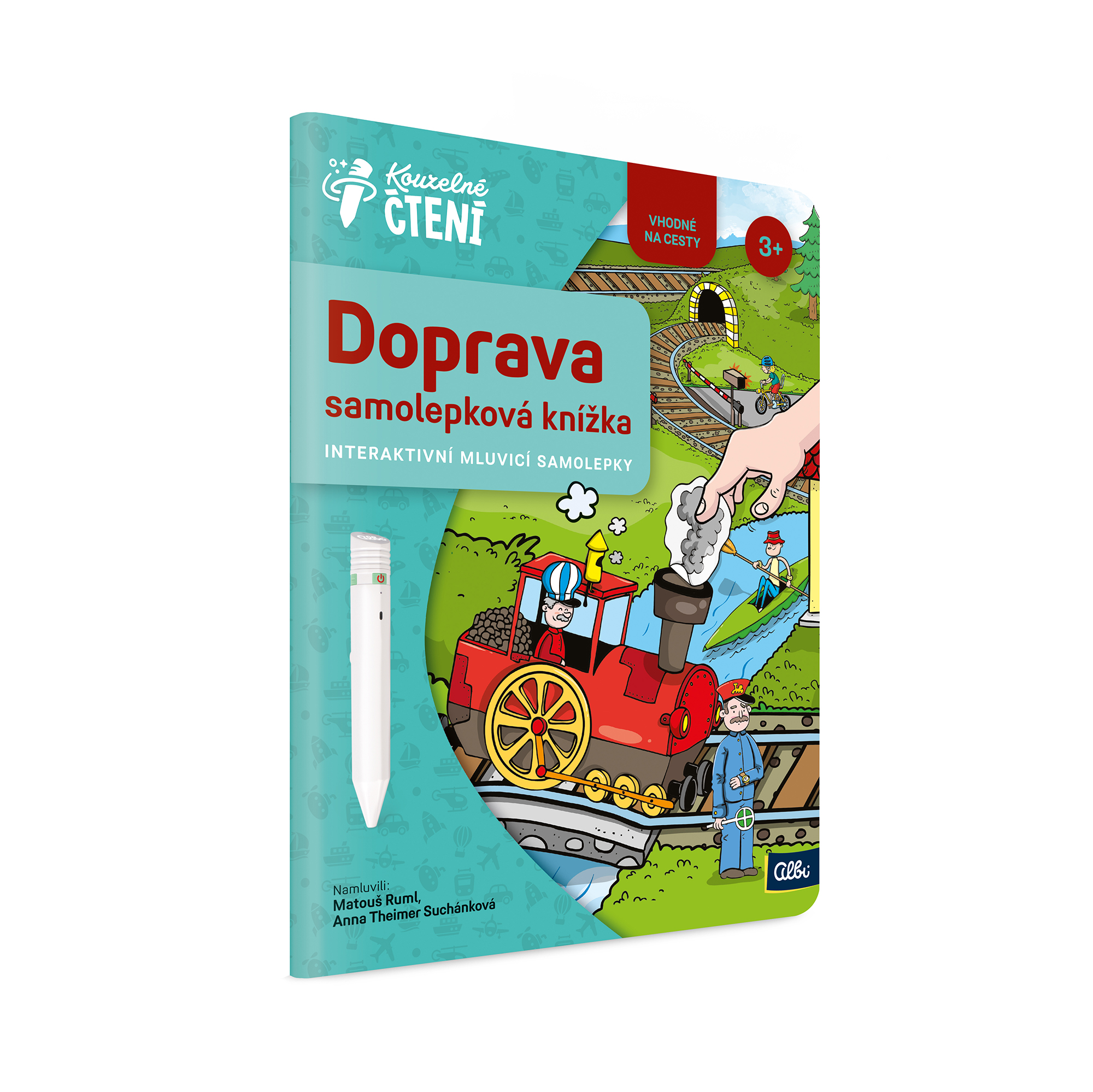 Samolepková knížka Doprava Albi