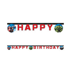 Banner Happy Birthday Avengers superhrdinové Albi
