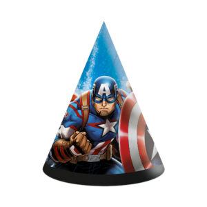 Čepičky Avengers Captain America 6 ks Albi