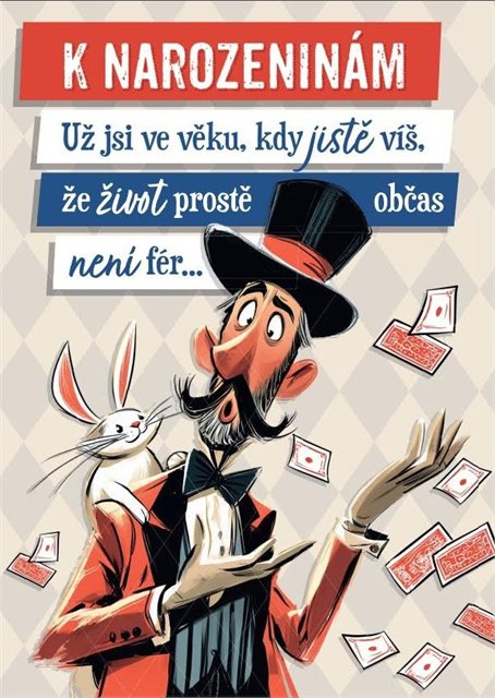 Hrací přání k narozeninám - Solitaire Albi