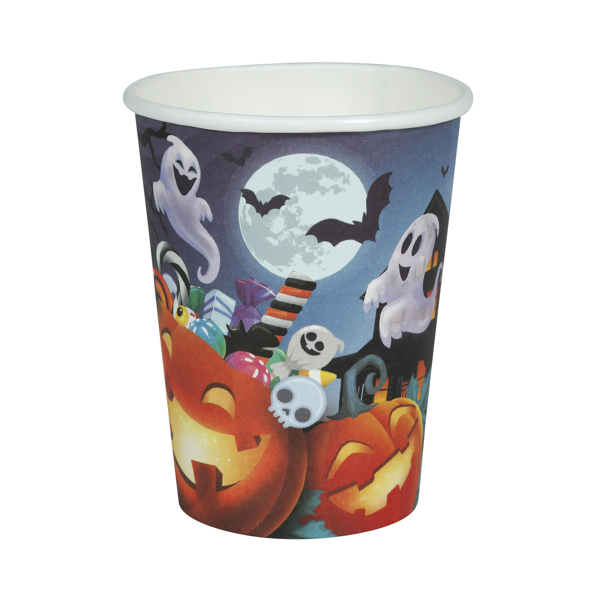 Kelímky Halloween dýně s duchy 6 ks Albi - Obrázek 2
