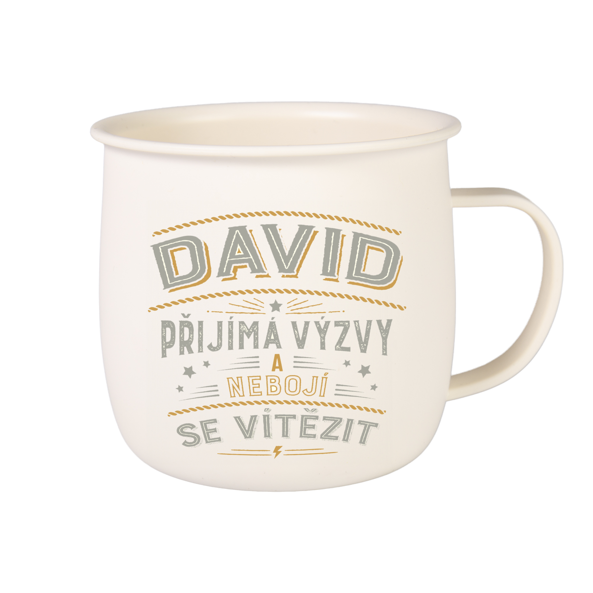 Outdoorový hrnek - David Albi