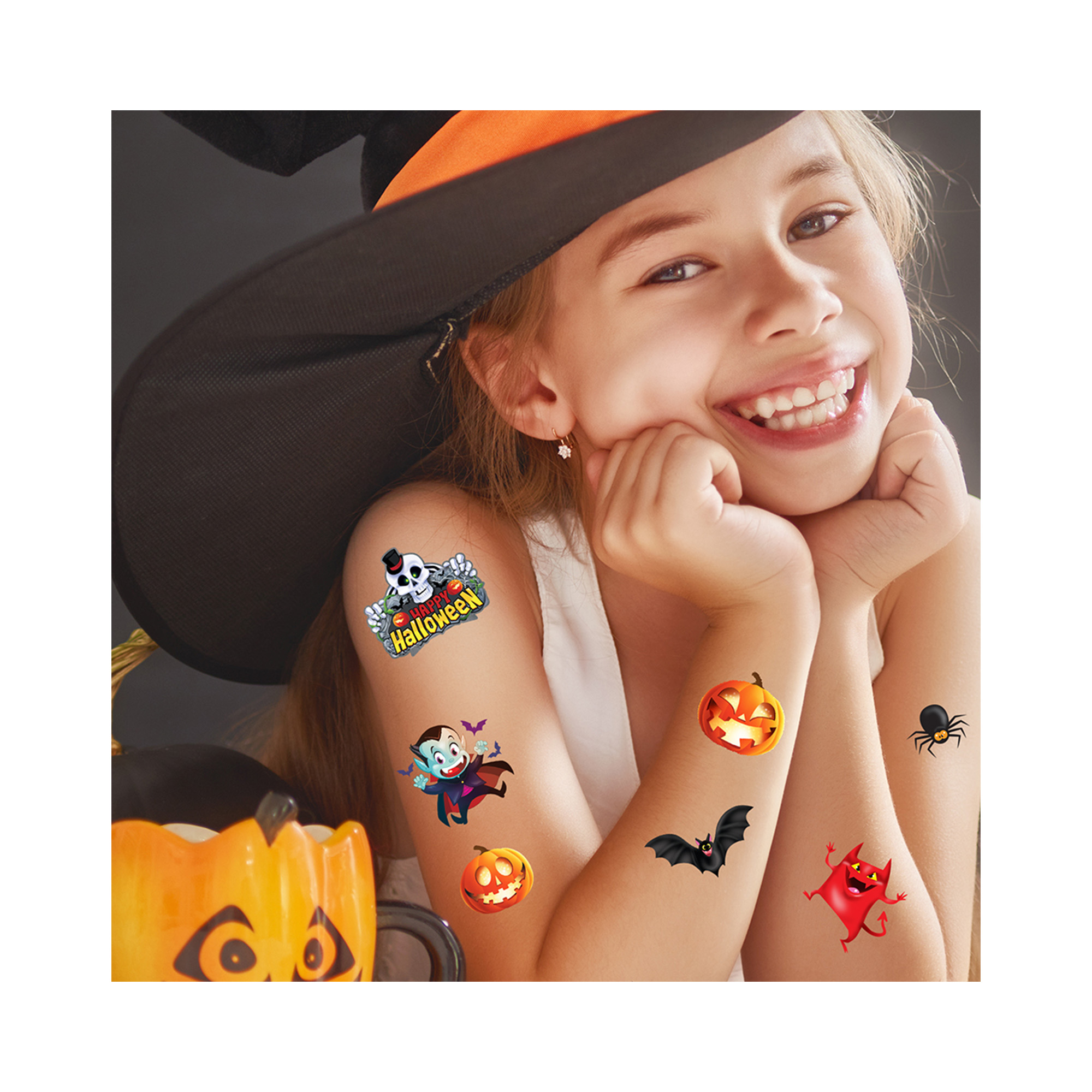 Tetování Veselý Halloween 19 ks Albi - Obrázek 2
