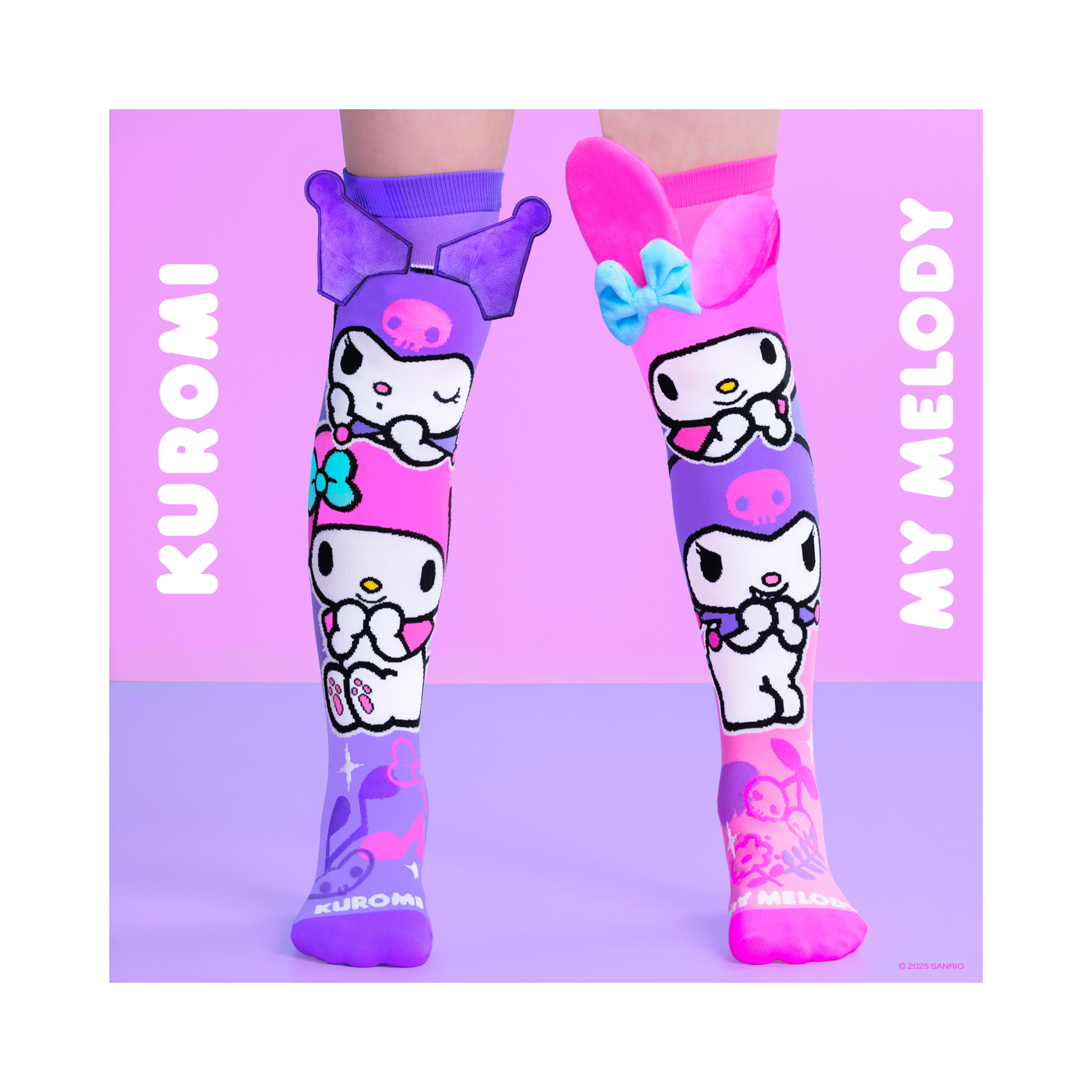 3D podkolenky - Kuromi Madmia