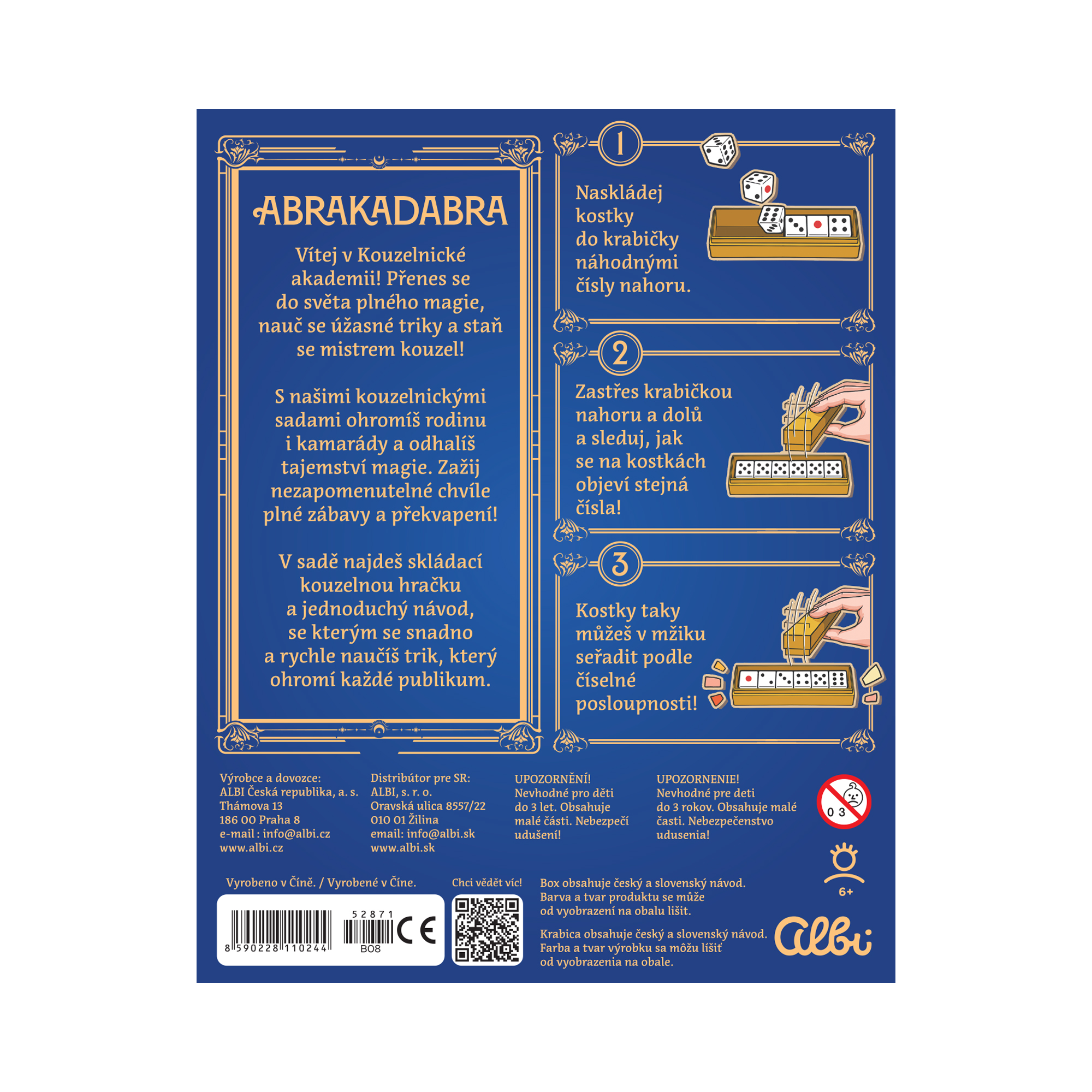 ABRAKADABRA - Míhající se kostky Albi - Obrázek 3