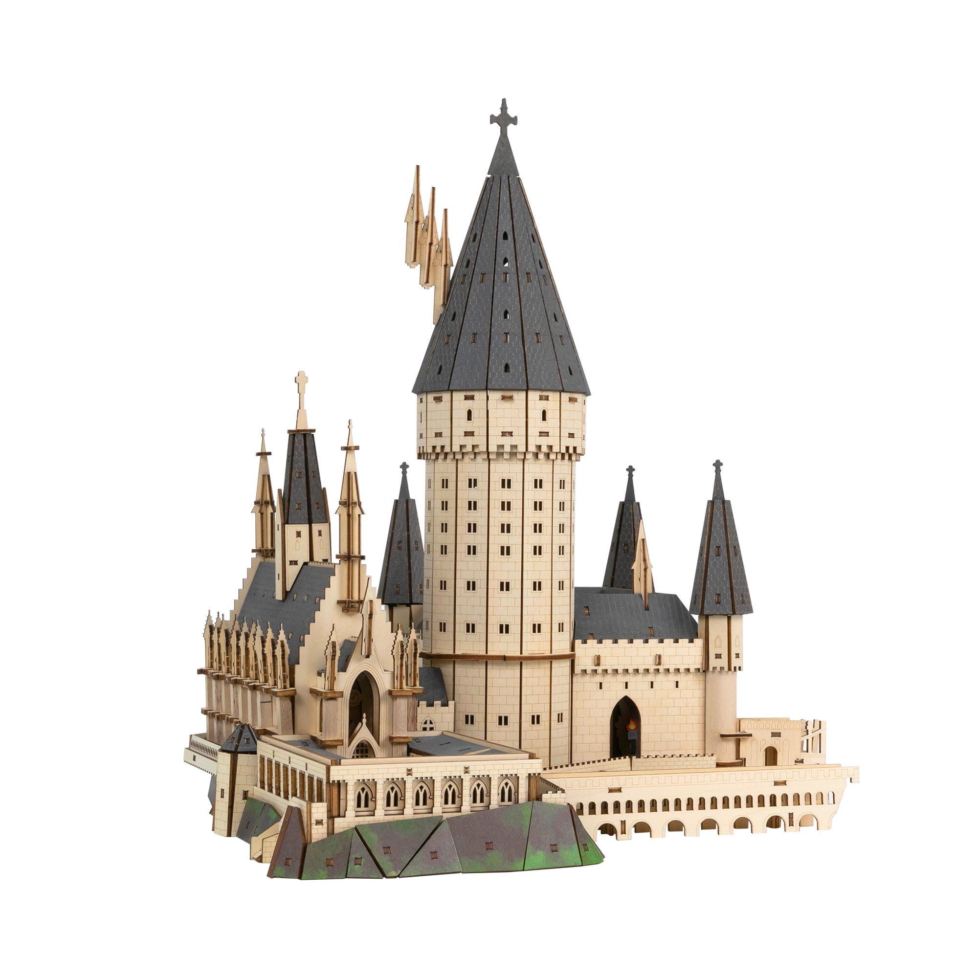 Elektromechanická dřevěná stavebnice - Harry Potter: Bradavice Albi - Obrázek 3