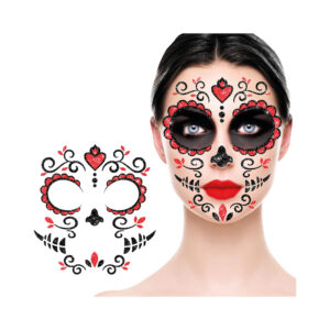 Samolepky na obličej - Día de los Muertos Albi