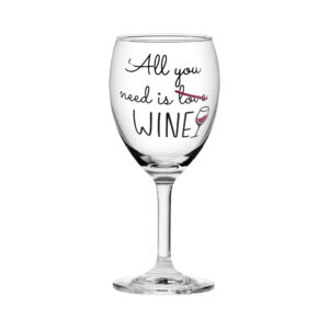 Vinná sklenice - All you need is wine Albi