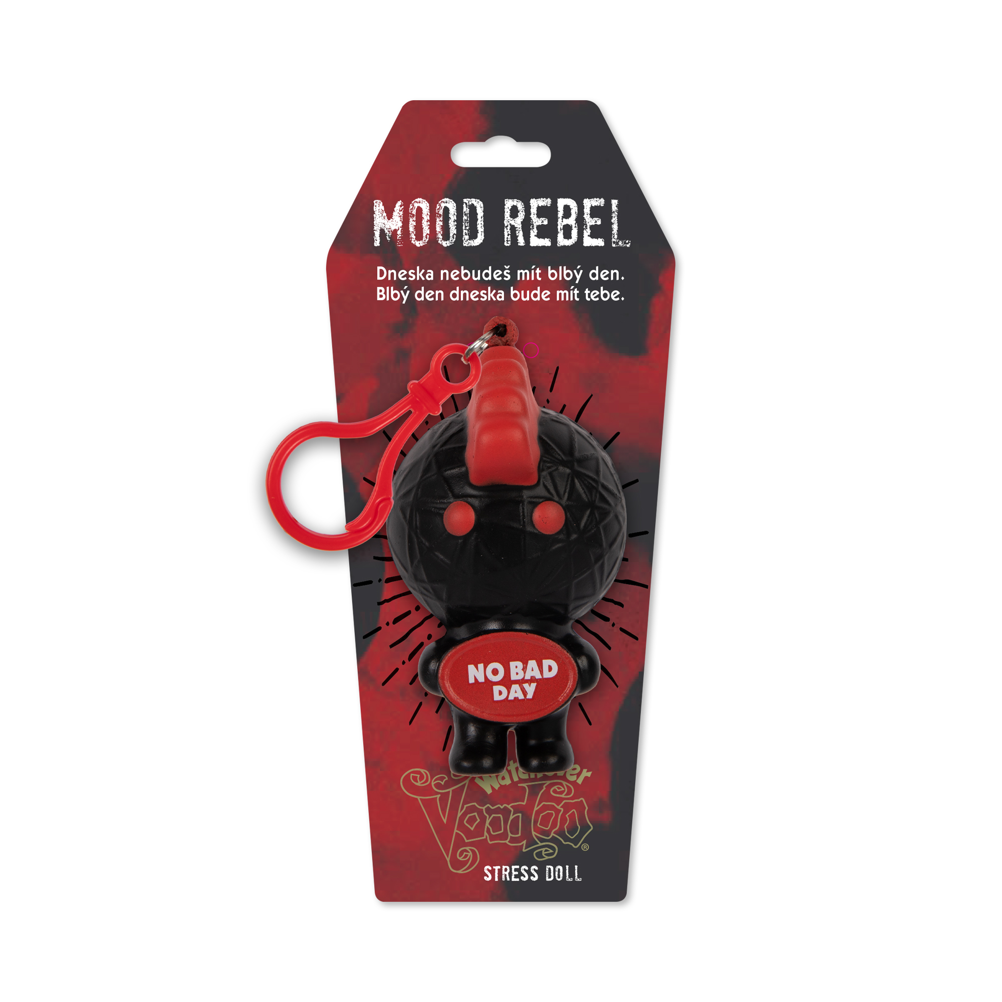 Antistresová klíčenka - Mood Rebel Albi - Obrázek 2