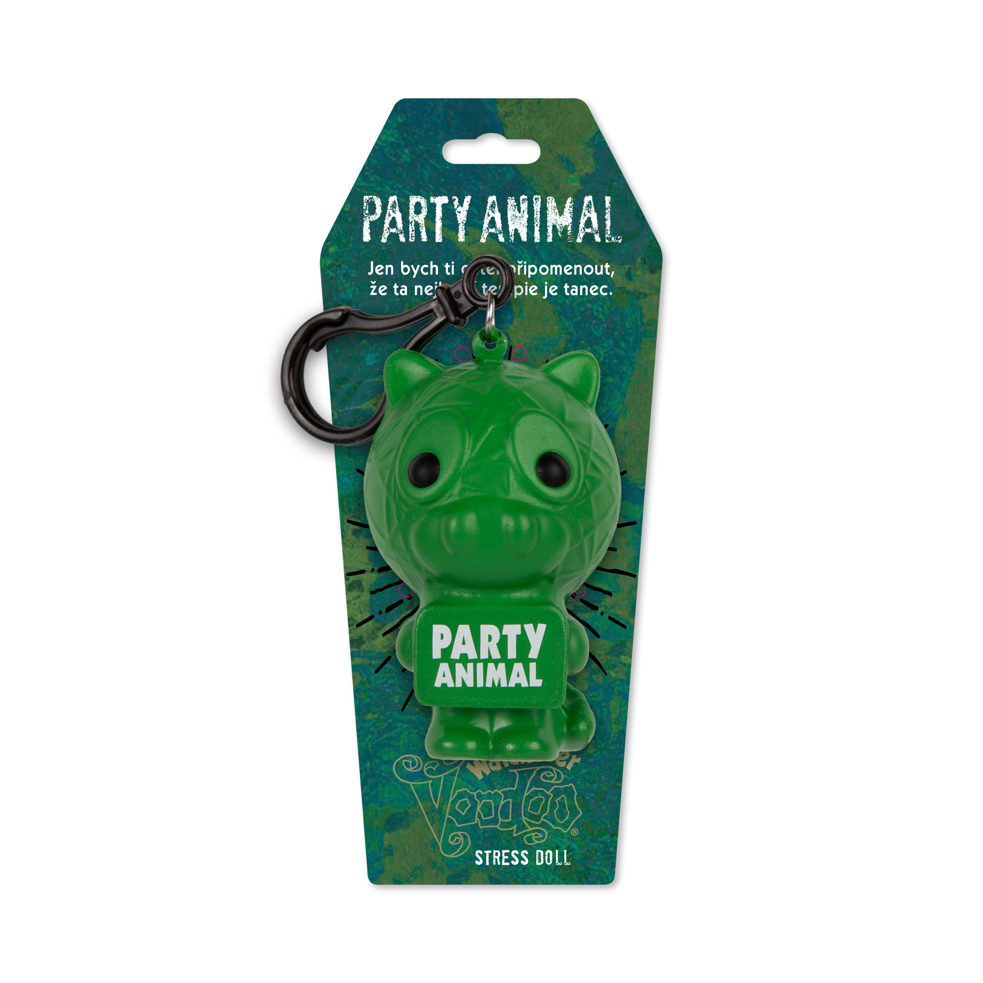 Antistresová klíčenka - Party Animal Albi - Obrázek 2