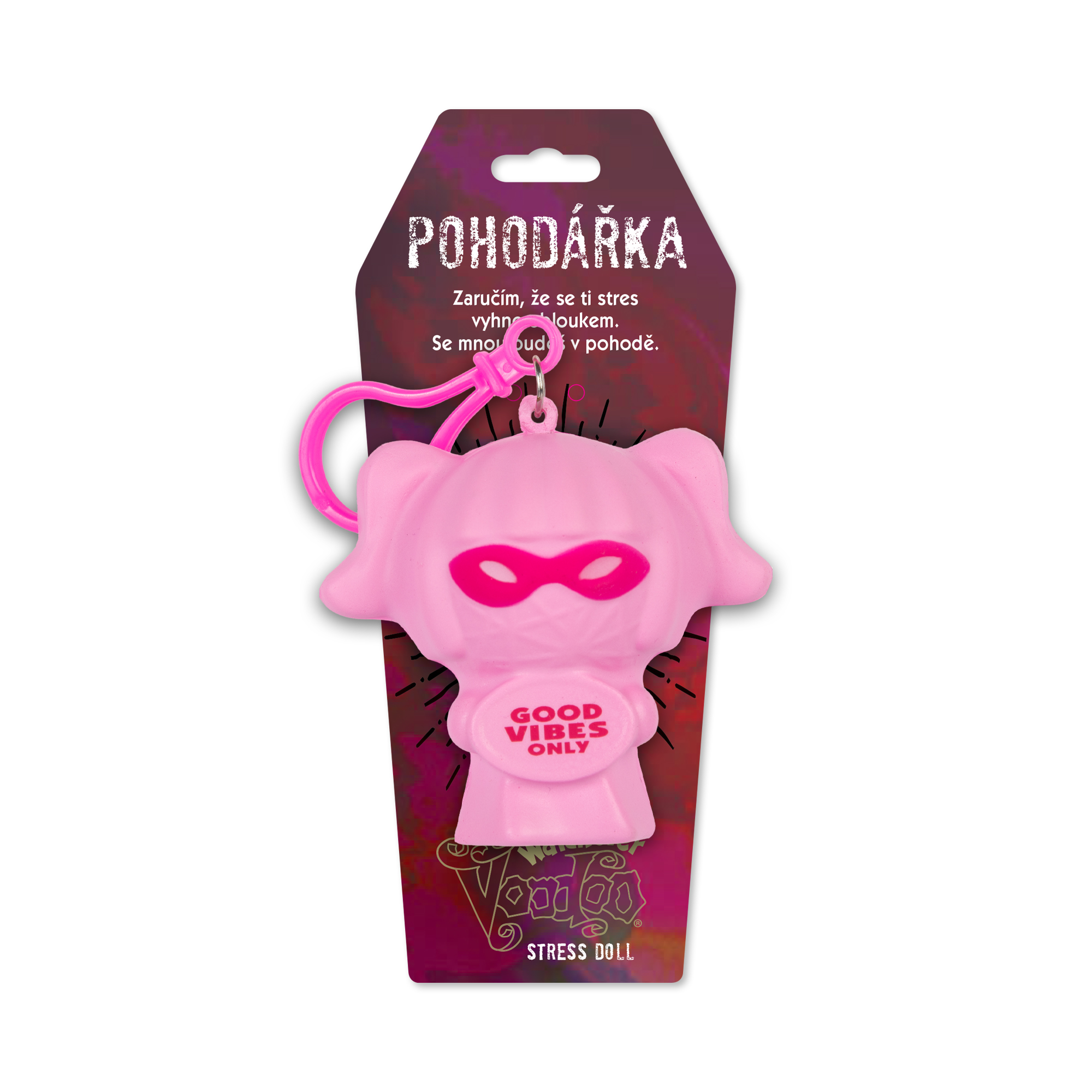 Antistresová klíčenka - Pohodářka Albi - Obrázek 2