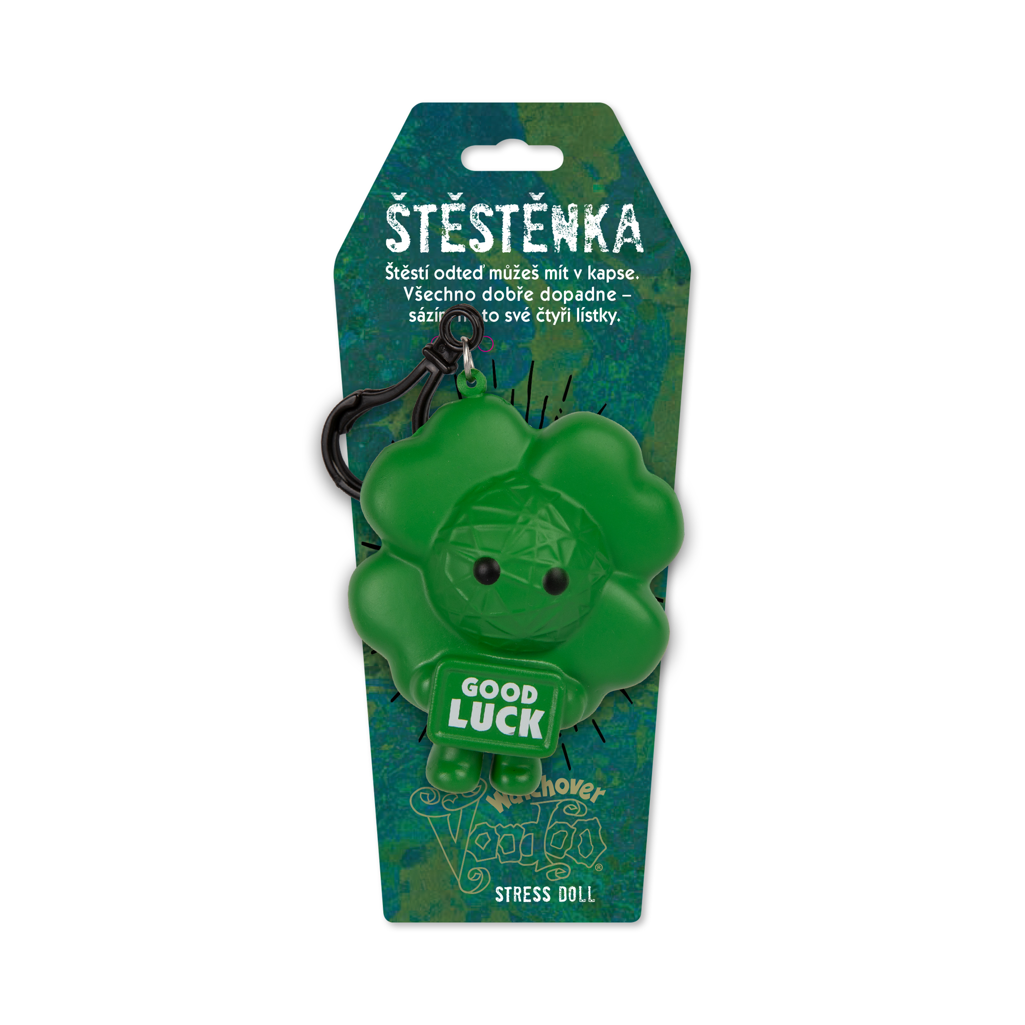 Antistresová klíčenka - Štěstěnka Albi - Obrázek 2