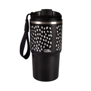 Černý termohrnek Deluxe 500 ml Albi