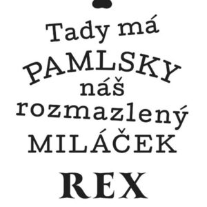 Dóza na pamlsky - Rex Albi