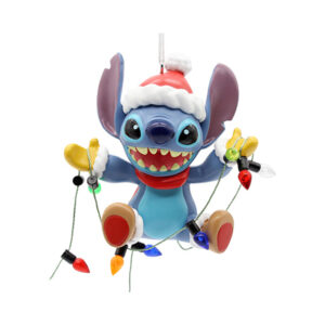 Vánoční ozdoba - Stitch se světýlky Albi