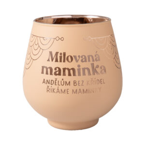 Zrcadlový svícen - Milovaná maminka Albi