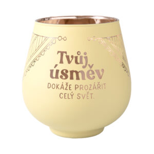 Zrcadlový svícen - Tvůj úsměv Albi